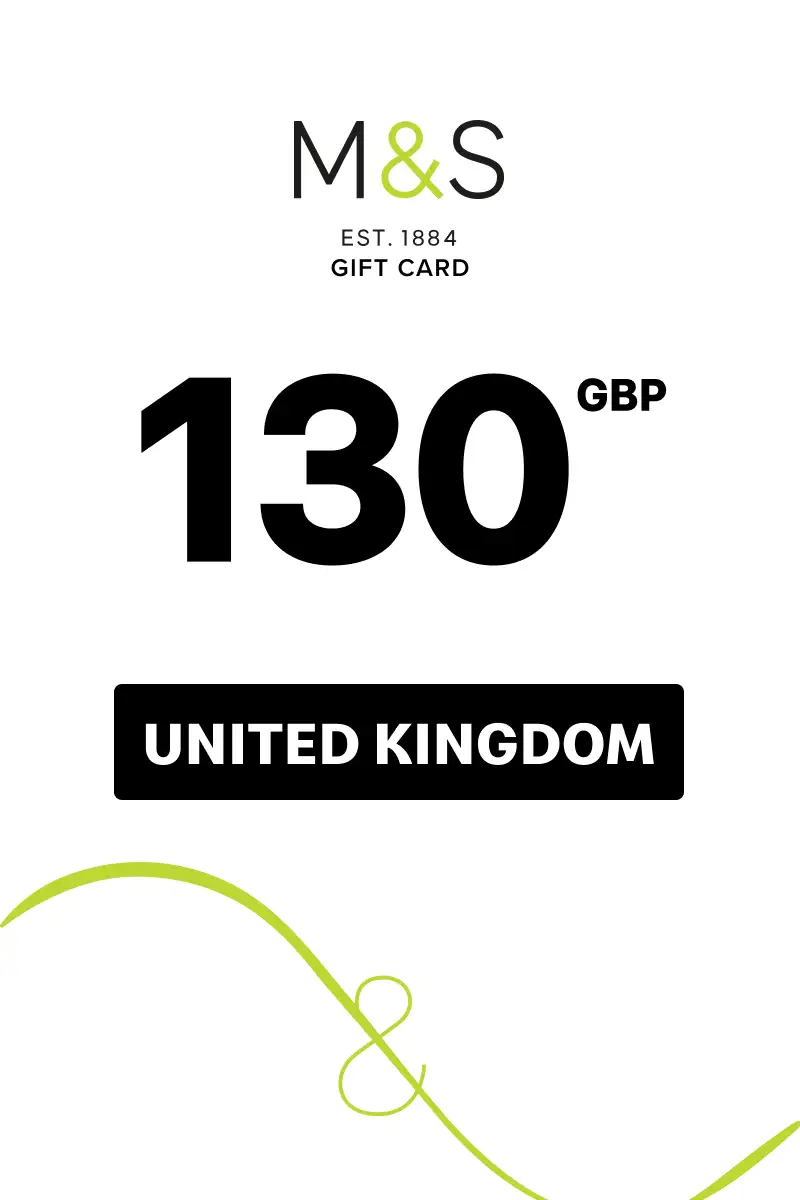 Marks and Spencer 130 GBP Gift Card (United Kingdom) - Digital Key