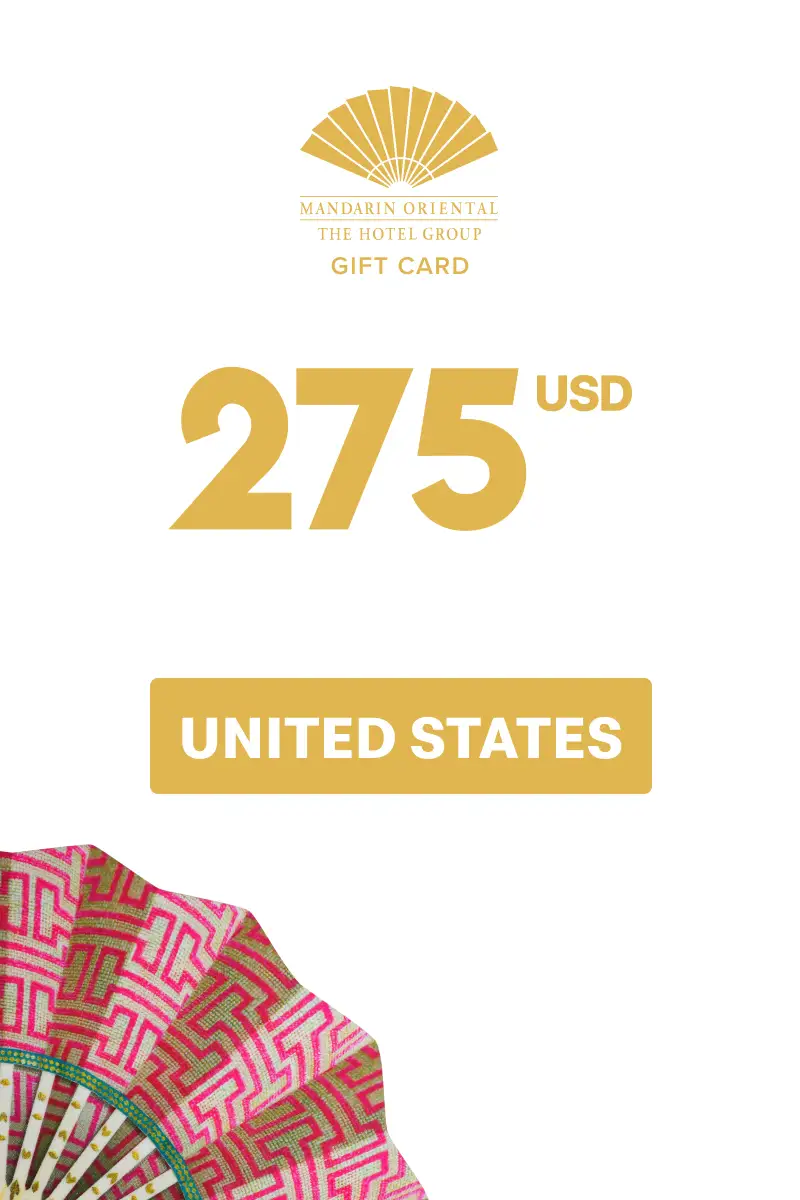 Mandarin Oriental Hotel Group 275 USD Gift Card (United States) - Digital Key