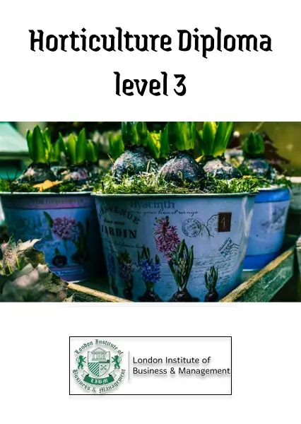 Horticulture Diploma level 3 - Online Courses (Global) - LIBM - Digital Key