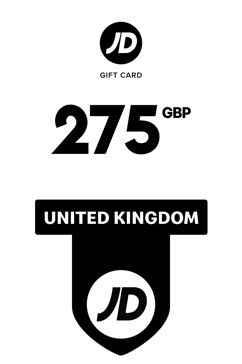 JD Sports 275 GBP Gift Card (United Kingdom) - Digital Key