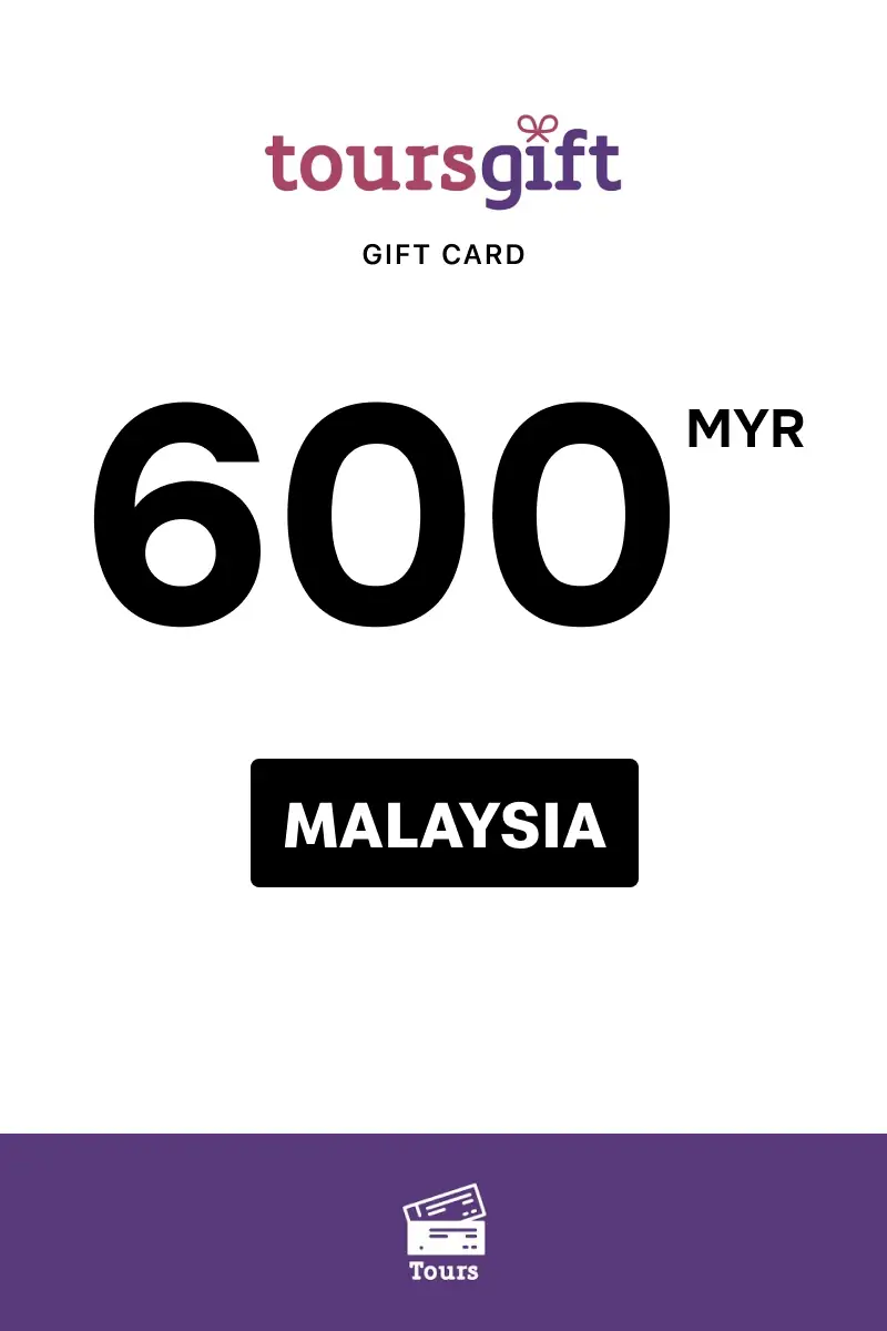 Tours Gift 600 MYR Gift Card (Malaysia) - Digital Key