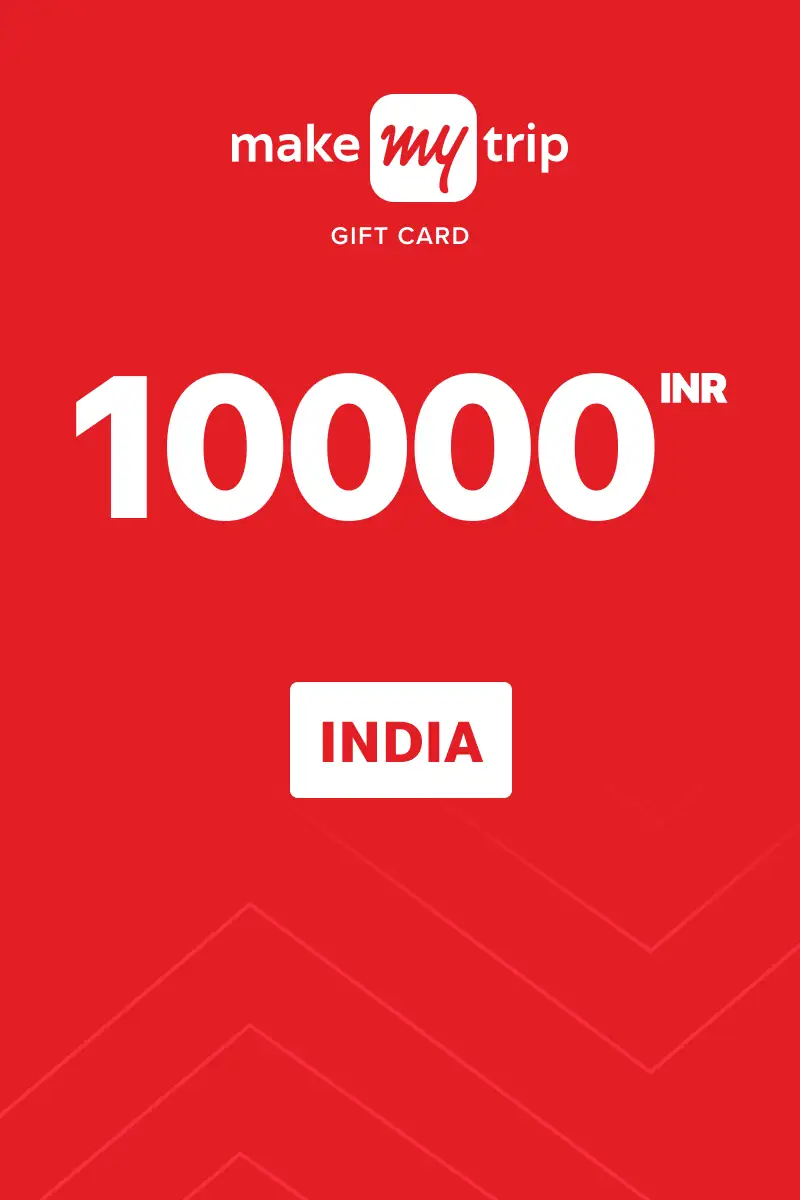 MakeMyTrip 10000 INR Gift Card (India) - Digital Key