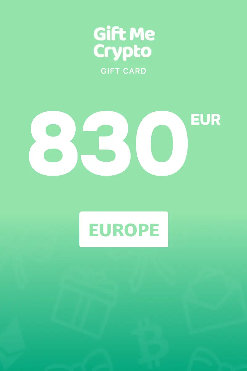 Gift Me Crypto (DOGE) 830 EUR Gift Card (Europe) - Digital Key