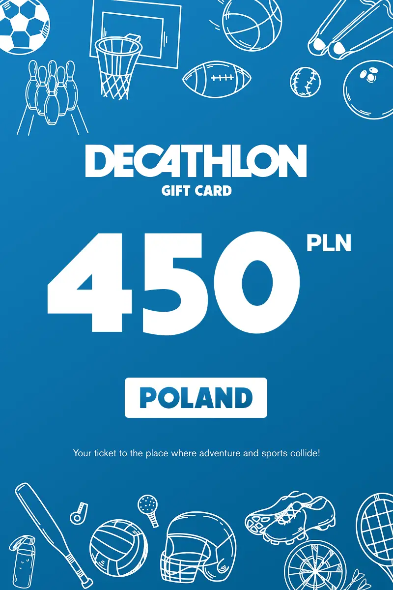 Decathlon 450 PLN Gift Card (Poland) - Digital Key