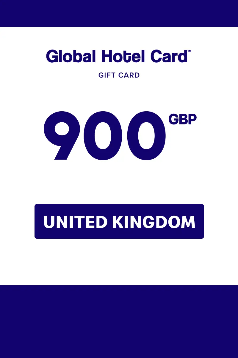 Global Hotel Card 900 GBP Gift Card (United Kingdom) - Digital Key