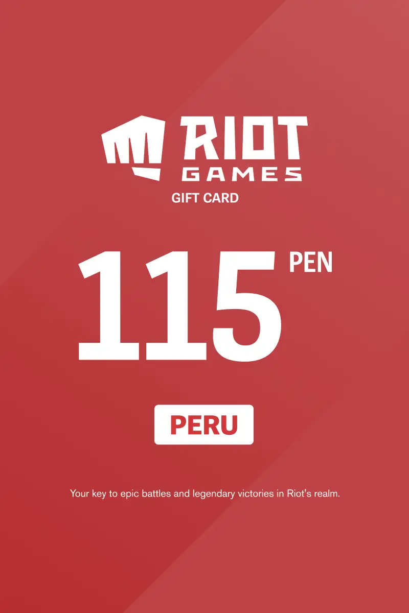 Riot Access 115 PEN Gift Card (Peru) - Digital Key