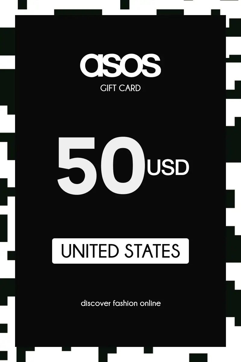 ASOS 50 USD Gift Card (United States) - Digital Key
