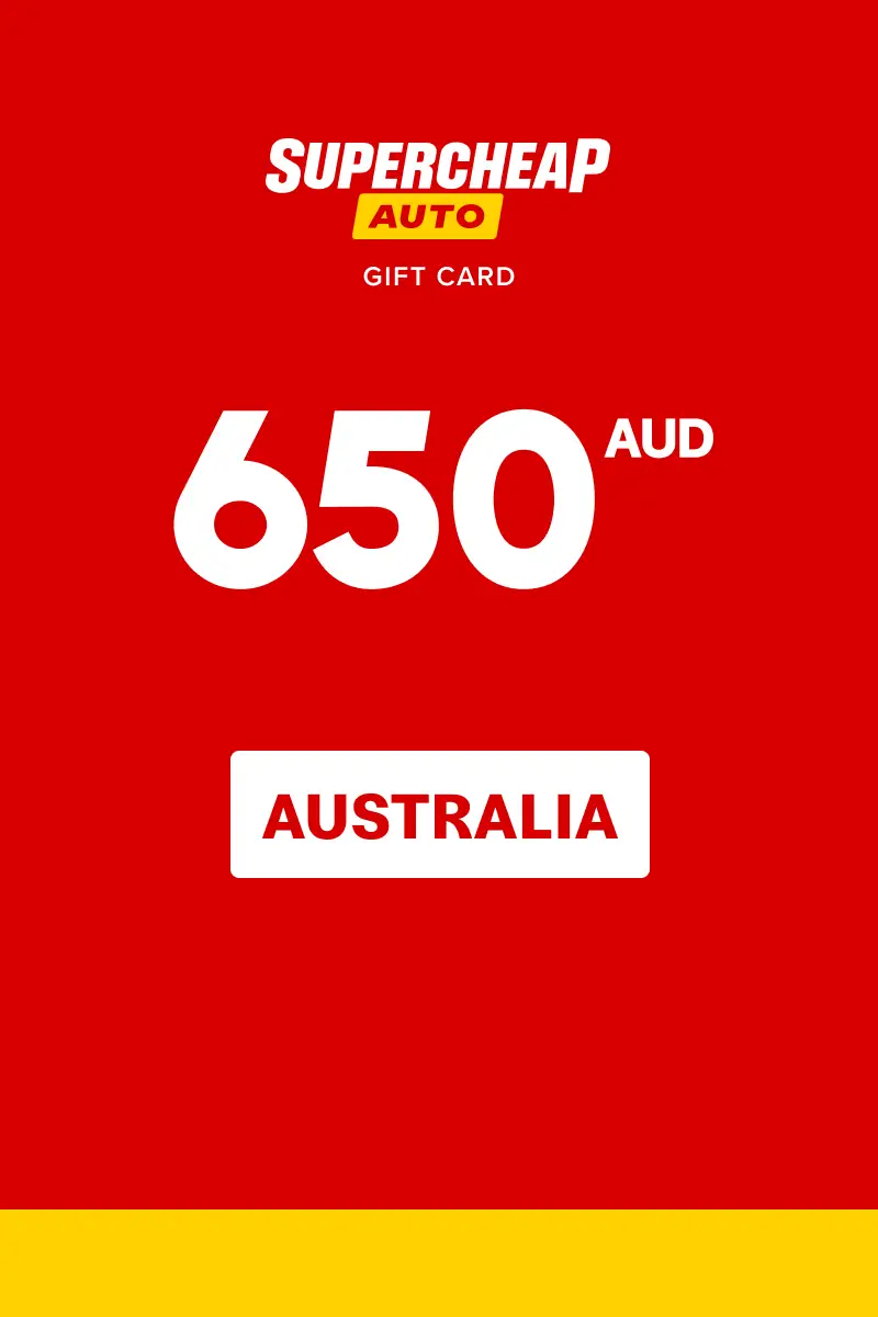 Supercheap Auto 650 AUD Gift Card (Australia) - Digital Key