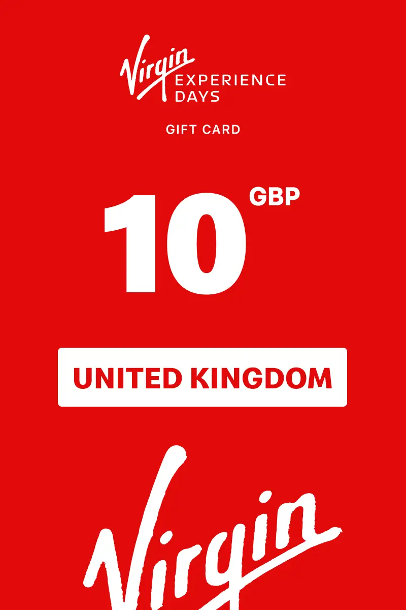 Virgin Experience Days 10 GBP Gift Card (United Kingdom) - Digital Key