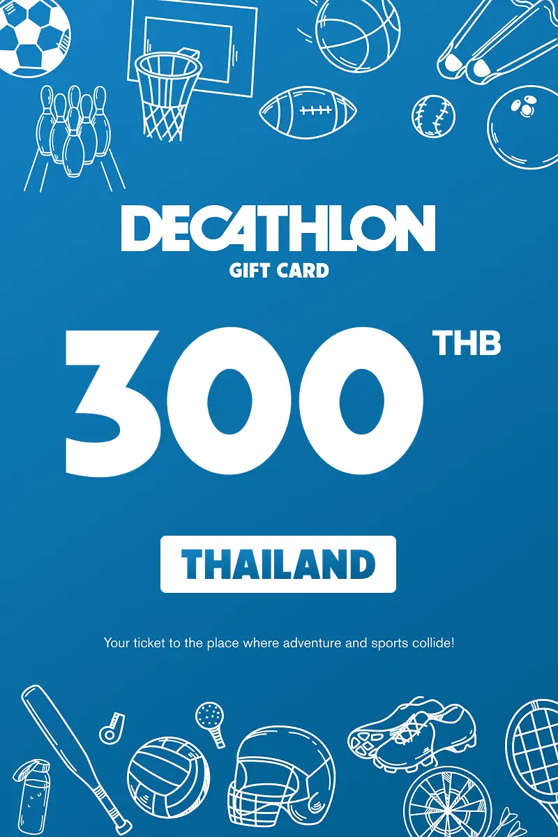 Decathlon 300 THB Gift Card (Thailand) - Digital Key