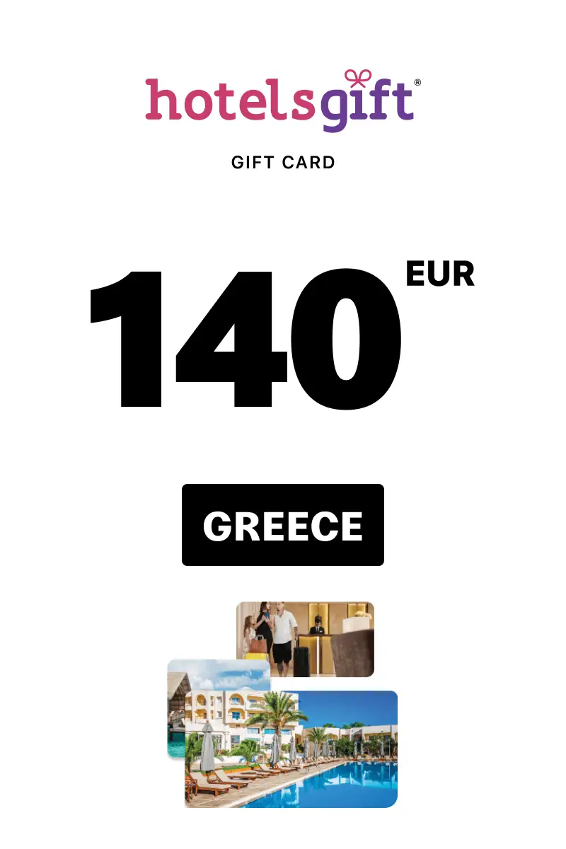 Hotels Gift 140 EUR Gift Card (Greece) - Digital Key