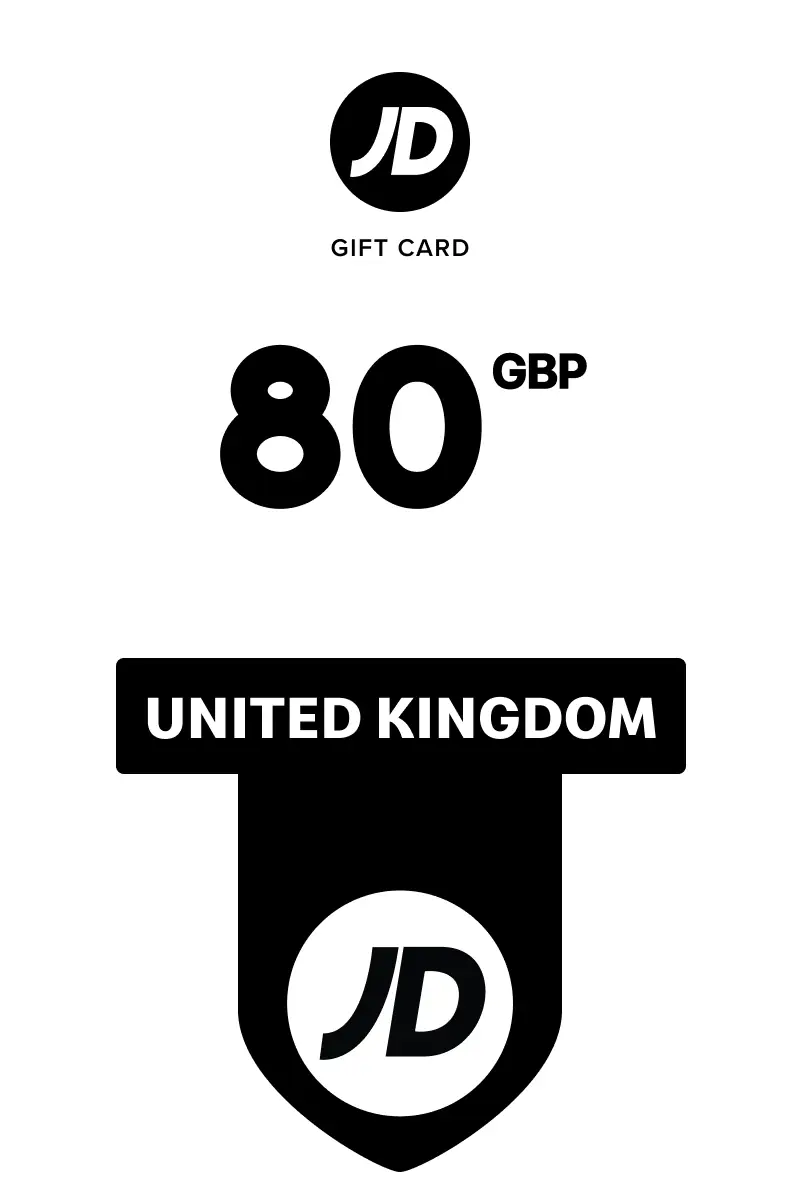 JD Sports 80 GBP Gift Card (United Kingdom) - Digital Key