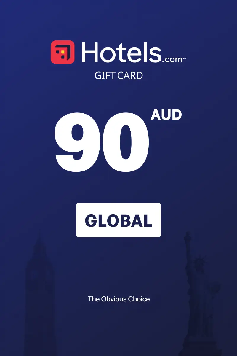 Hotels.com 90 AUD Gift Card (Global) - Digital Key