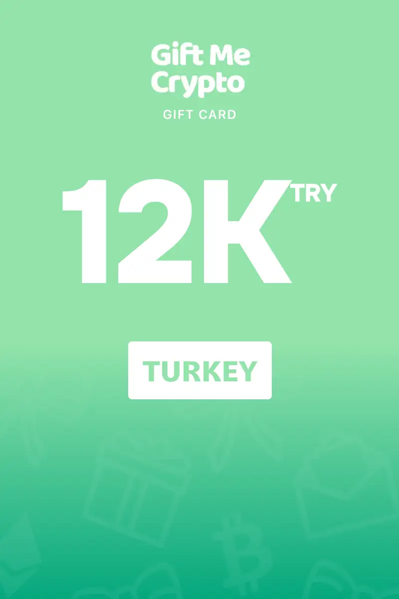 Gift Me Crypto 12000 TRY Gift Card (Turkey) - Digital Key