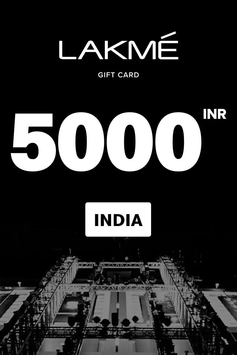 Lakme Salon 5000 INR Gift Card (India) - Digital Key