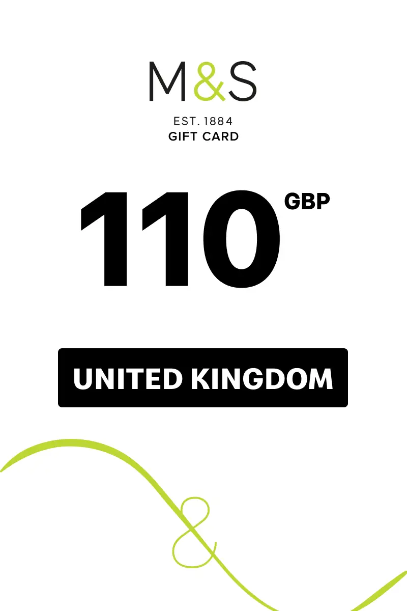 Marks and Spencer 110 GBP Gift Card (United Kingdom) - Digital Key