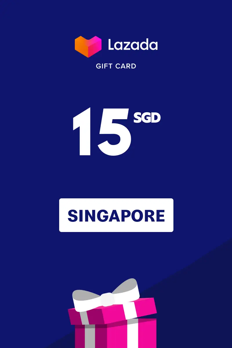 Lazada 15 SGD Gift Card (Singapore) - Digital Key
