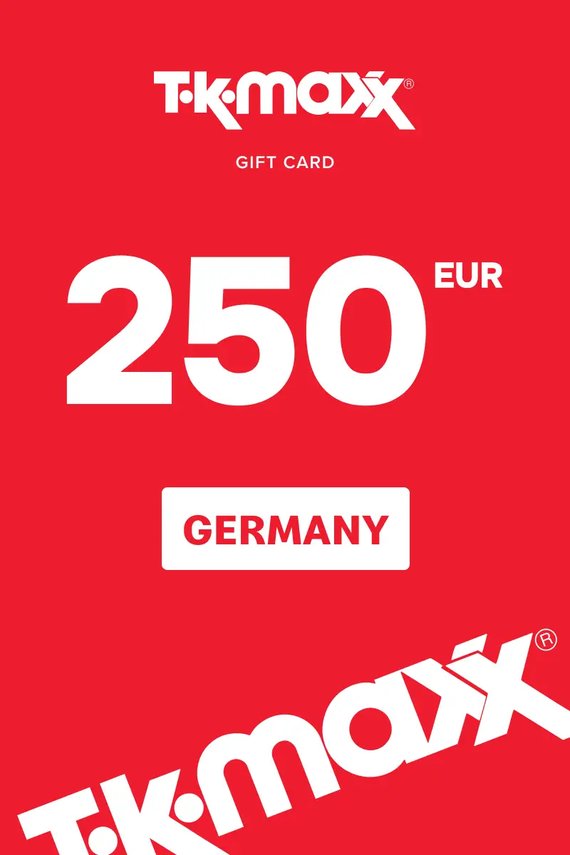 TK Maxx 250 EUR Gift Card (Germany) - Digital Key