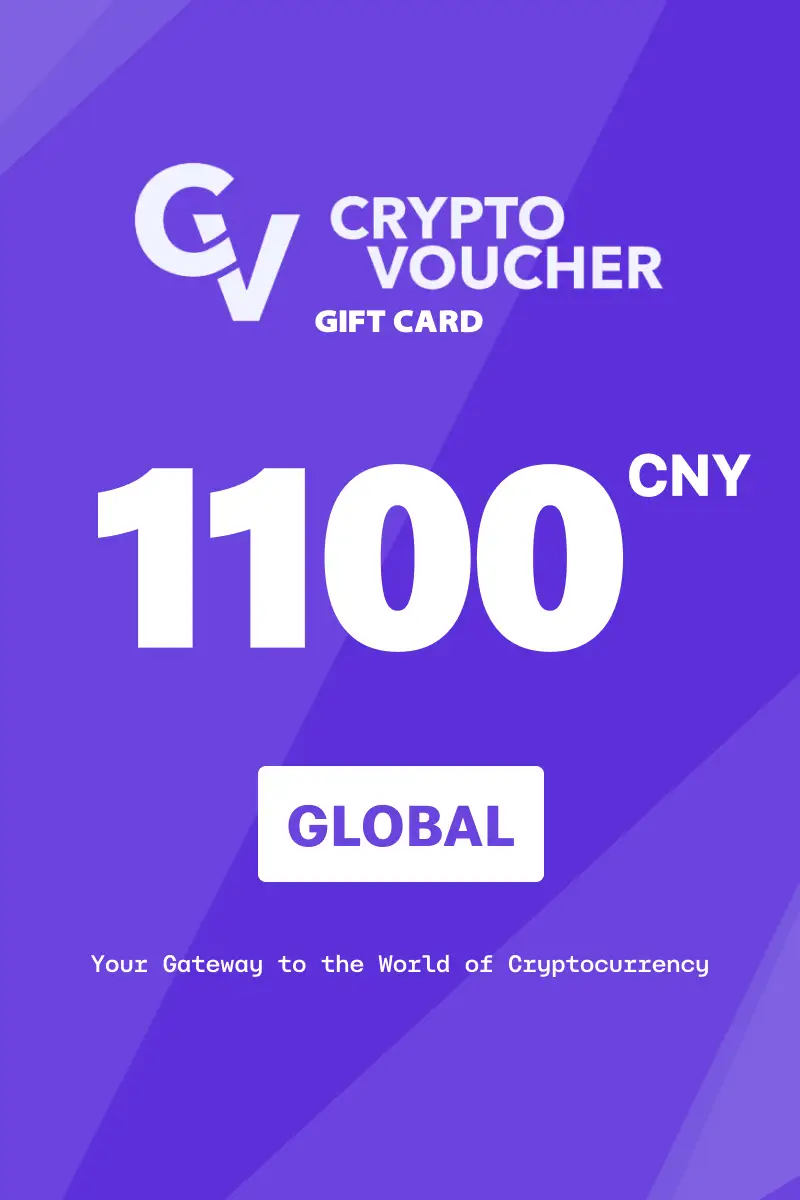 Crypto Voucher 1100 CNY Gift Card (Global) - Digital Key