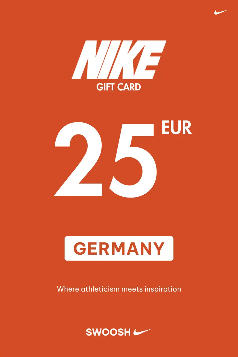 Nike 25 EUR Gift Card (Germany) - Digital Key