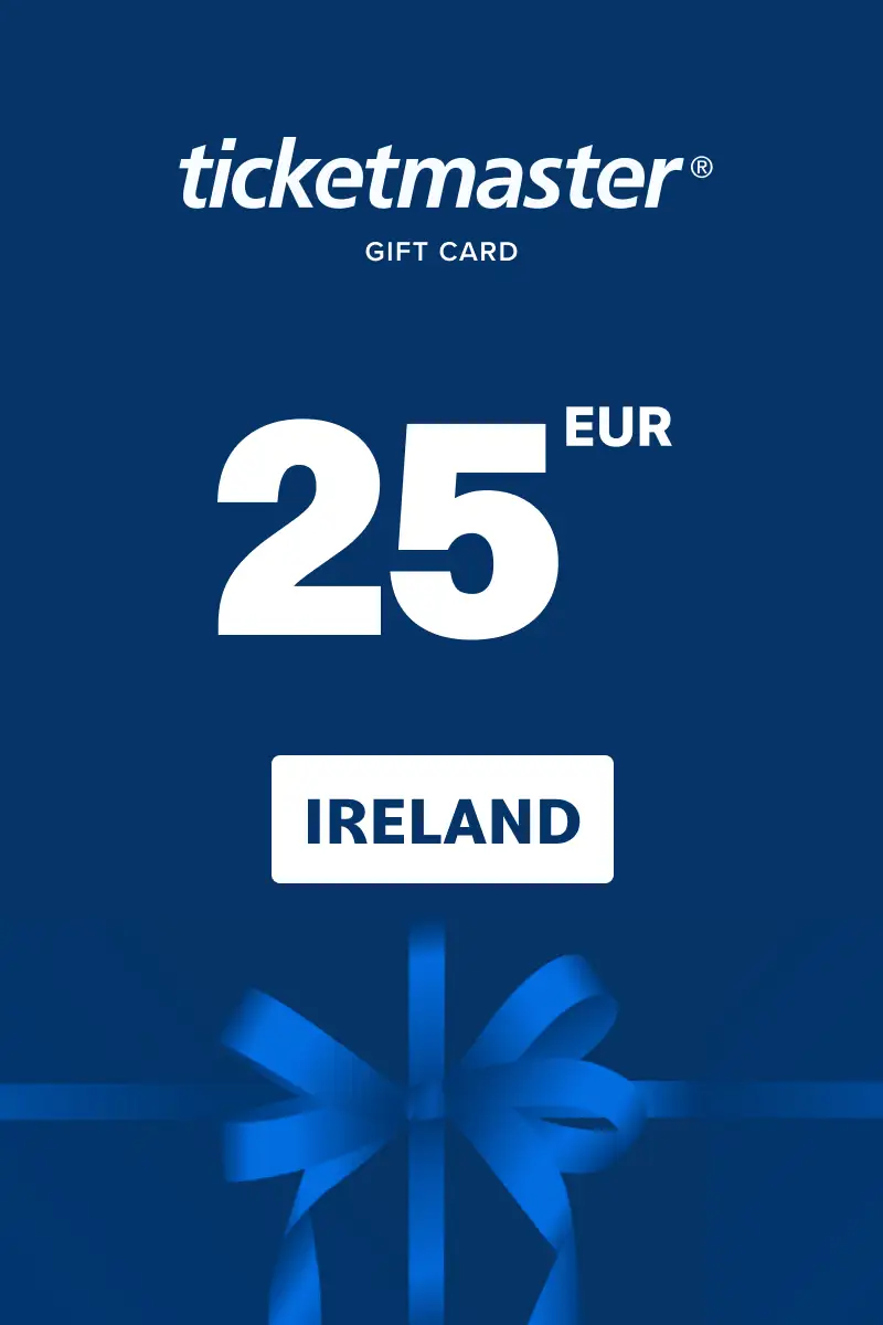 Ticketmaster 25 EUR Gift Card (Ireland) - Digital Key