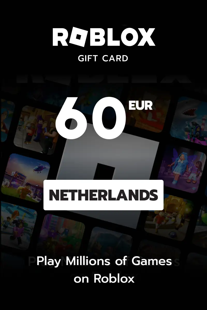 Roblox 60 EUR Gift Card (Netherlands) - Digital Key