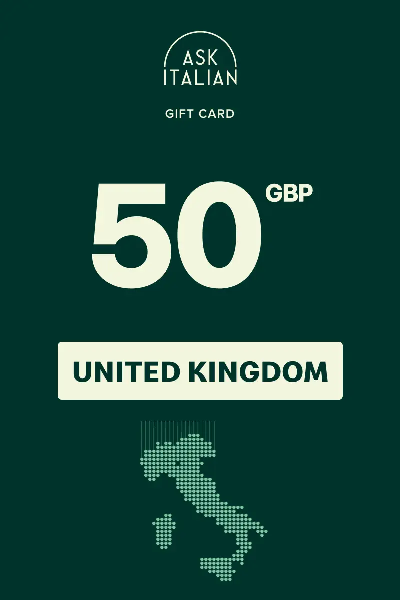 ASK Italian 50 GBP Gift Card (United Kingdom) - Digital Key