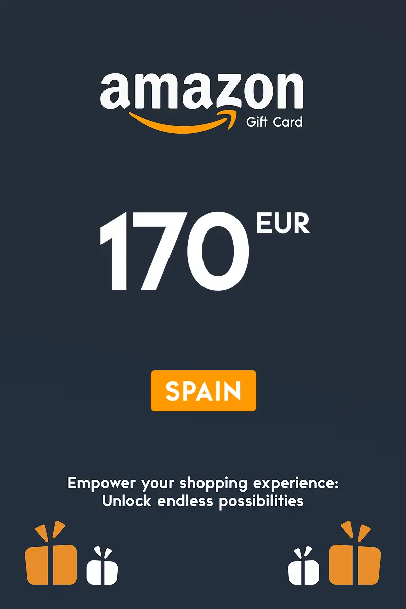 Amazon 170 EUR Gift Card (Spain) - Digital Key