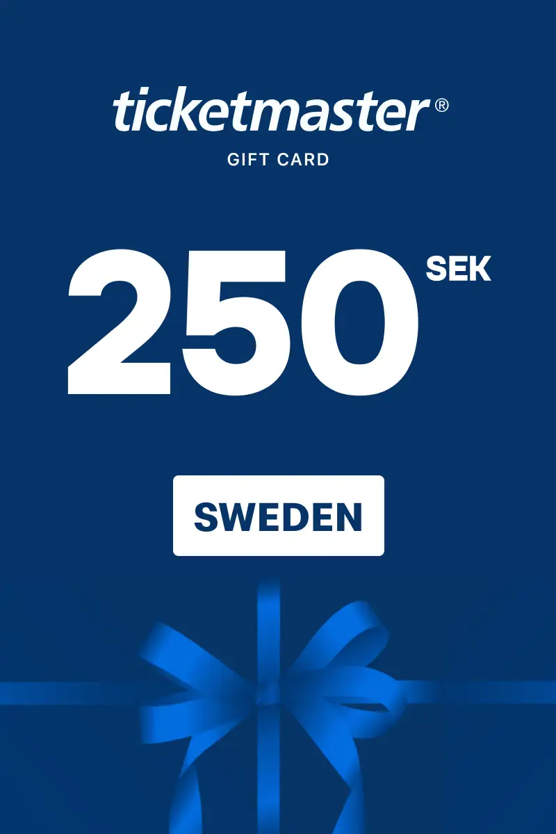 Ticketmaster 250 SEK Gift Card (Sweden) - Digital Key