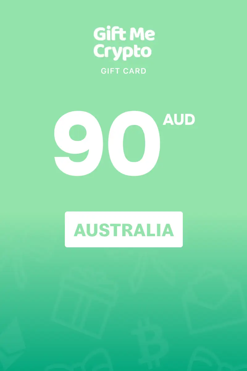 Gift Me Crypto 90 AUD Gift Card (Australia) - Digital Key