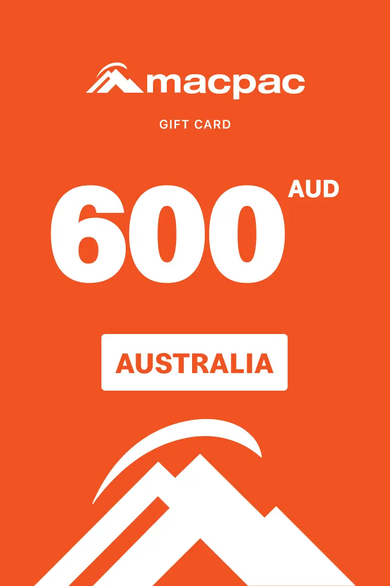 Macpac 600 AUD Gift Card (Australia) - Digital Key