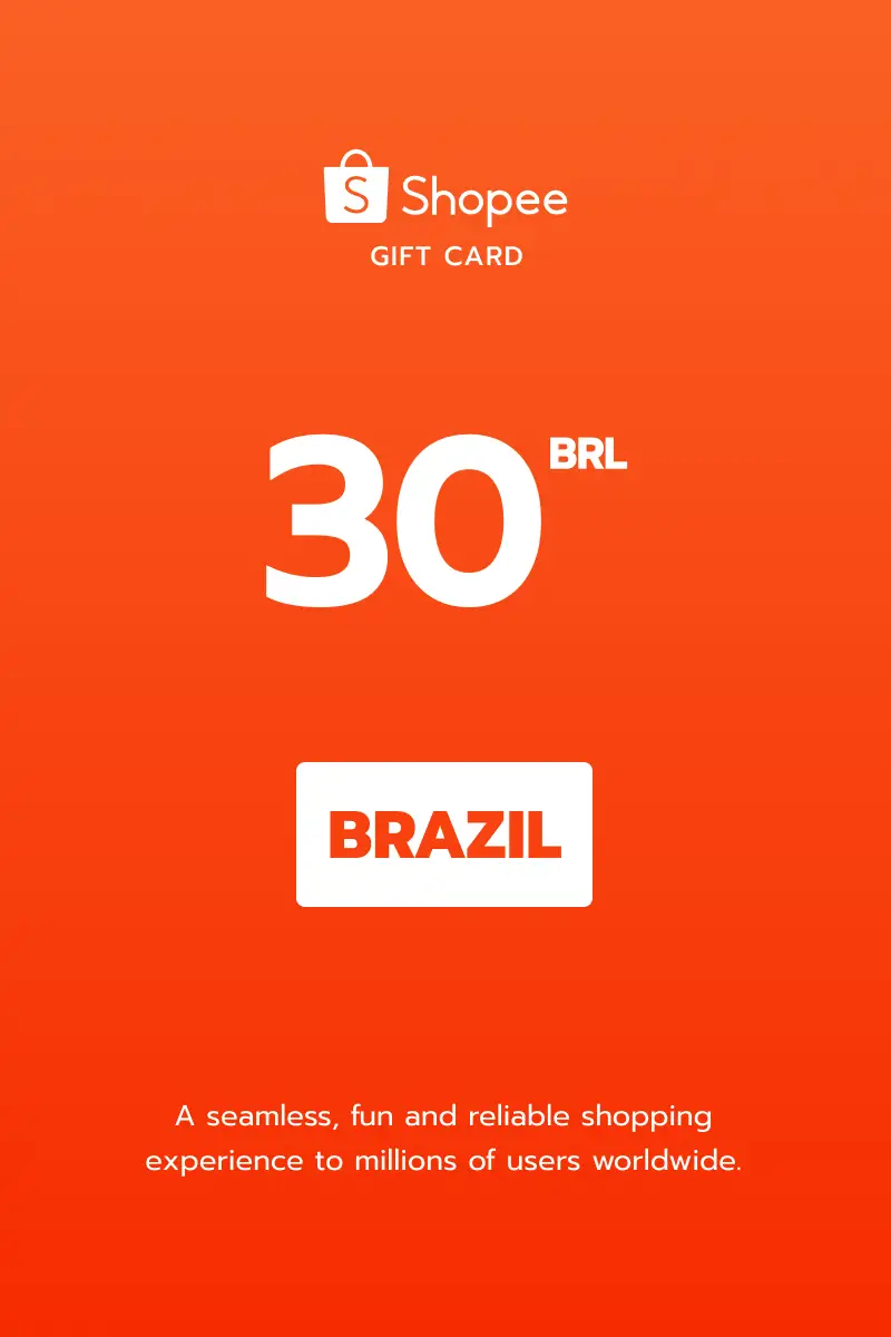 Shopee 30 BRL Gift Card (Brazil) - Digital Key