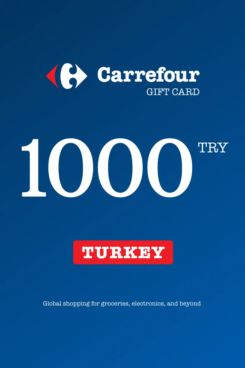 Carrefour 1000 TRY Gift Card (Turkey) - Digital Key