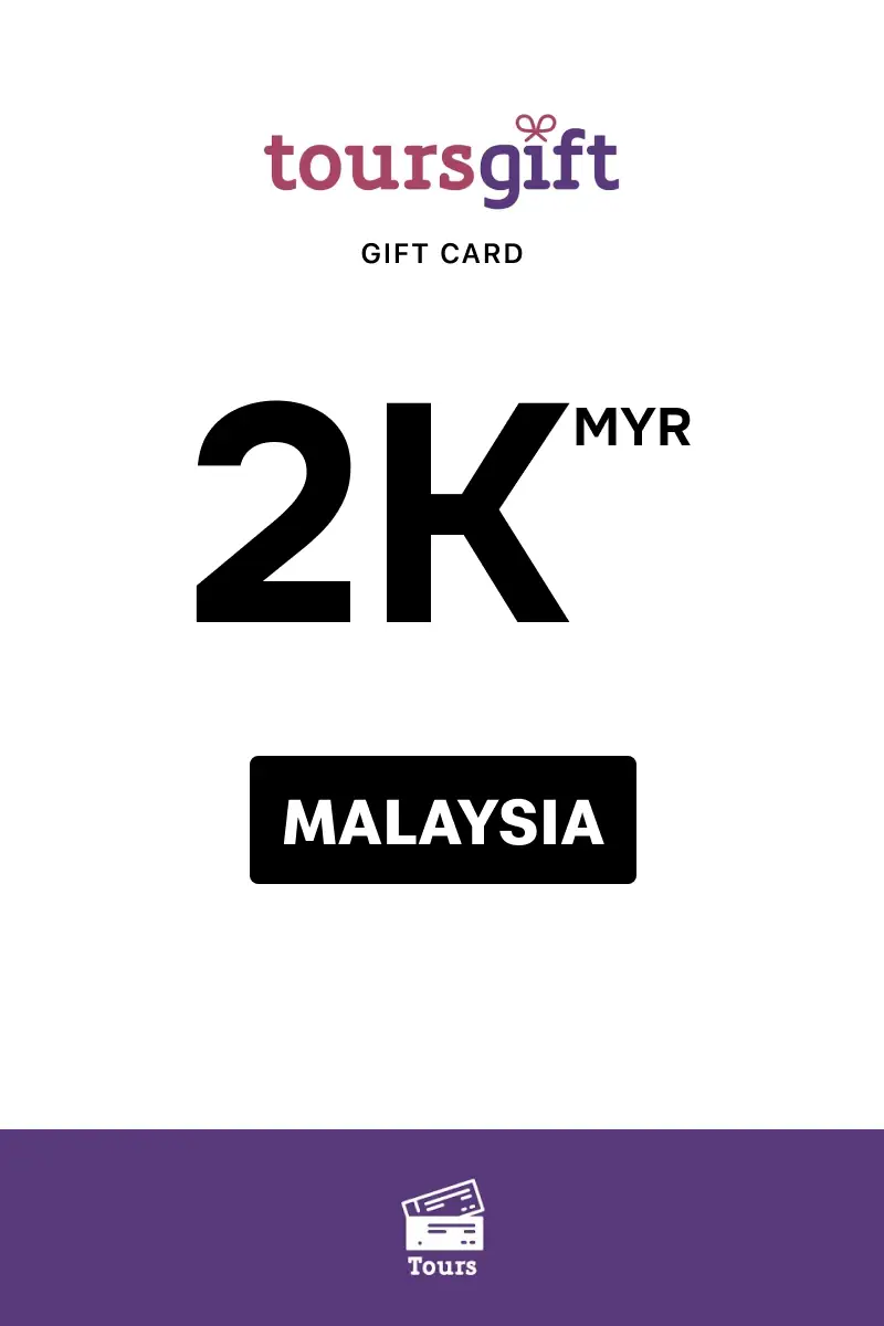 Tours Gift 2000 MYR Gift Card (Malaysia) - Digital Key