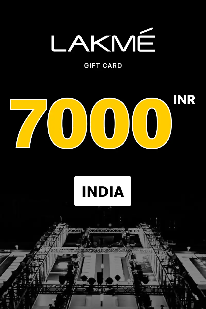 Lakme Salon 7000 INR Gift Card (India) - Digital Key