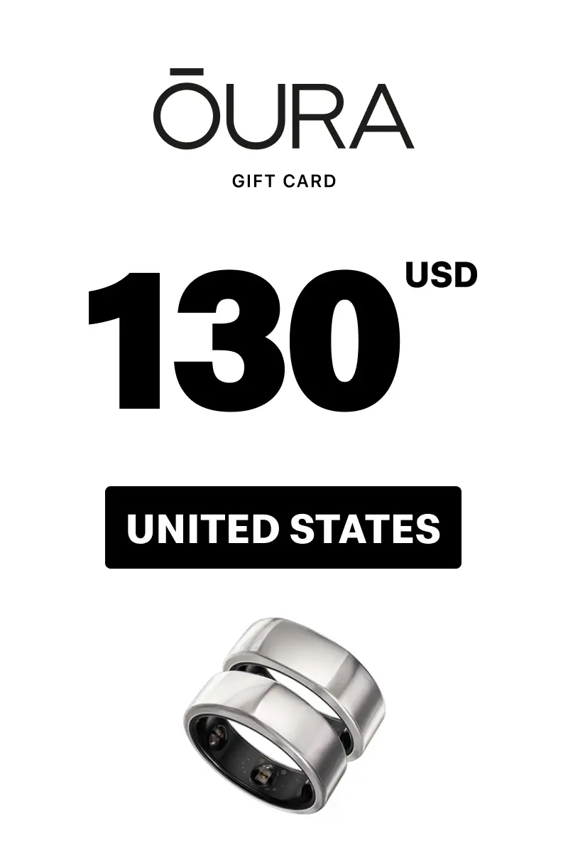 Oura Ring 130 USD Gift Card (United States) - Digital Key
