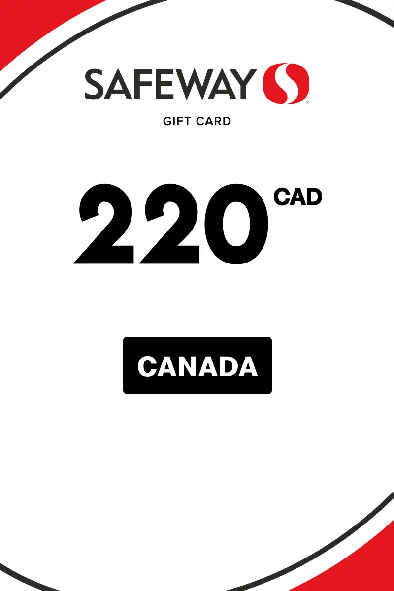 Safeway 220 CAD Gift Card (Canada) - Digital Key