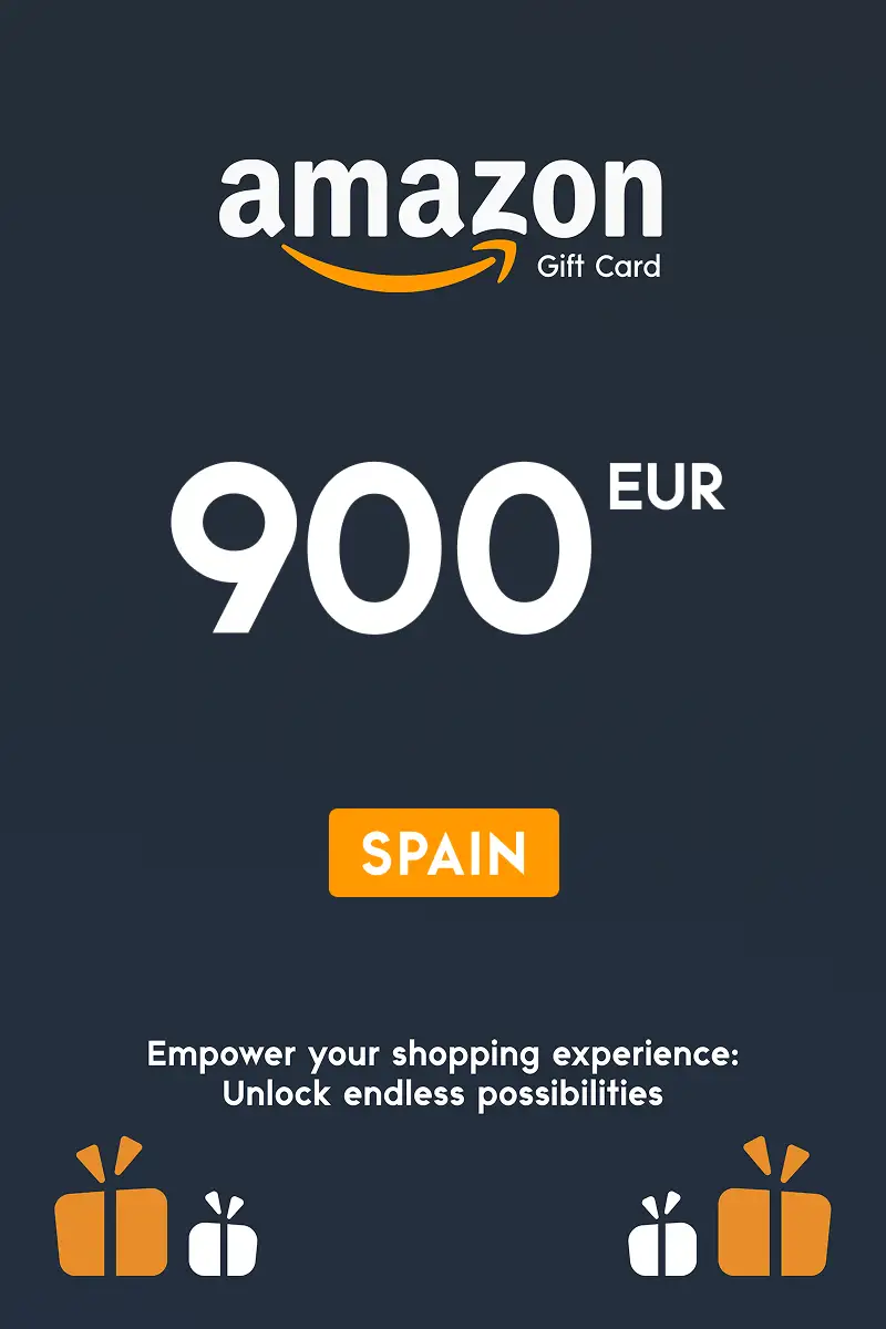 Amazon 900 EUR Gift Card (Spain) - Digital Key