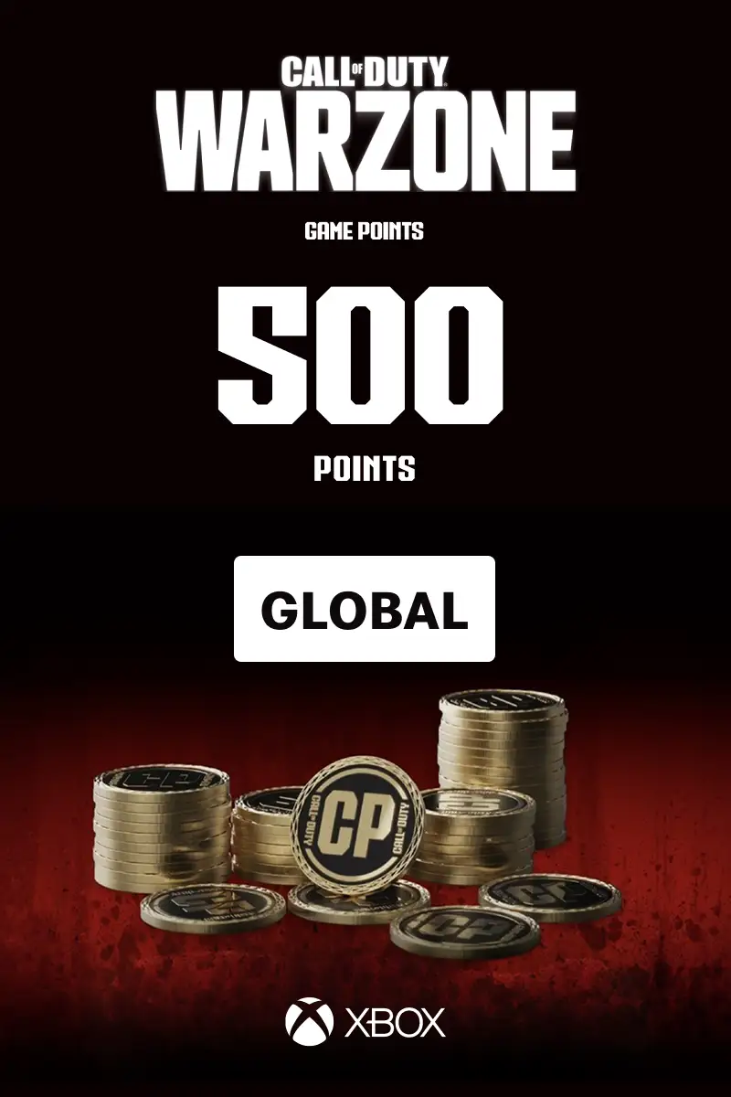 Call of Duty Warzone - 500 Points (Global) (Xbox One / Xbox Series X|S) - Xbox Live - Digital Key