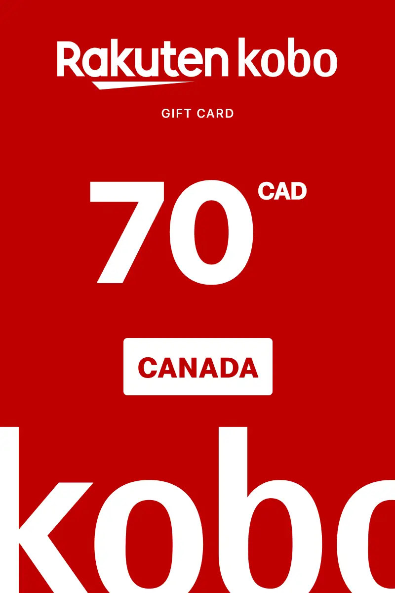 Rakuten Kobo 70 CAD Gift Card (Canada) - Digital Key