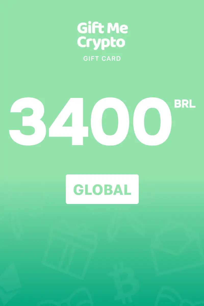 Gift Me Crypto 3400 BRL Gift Card (Global) - Digital Key
