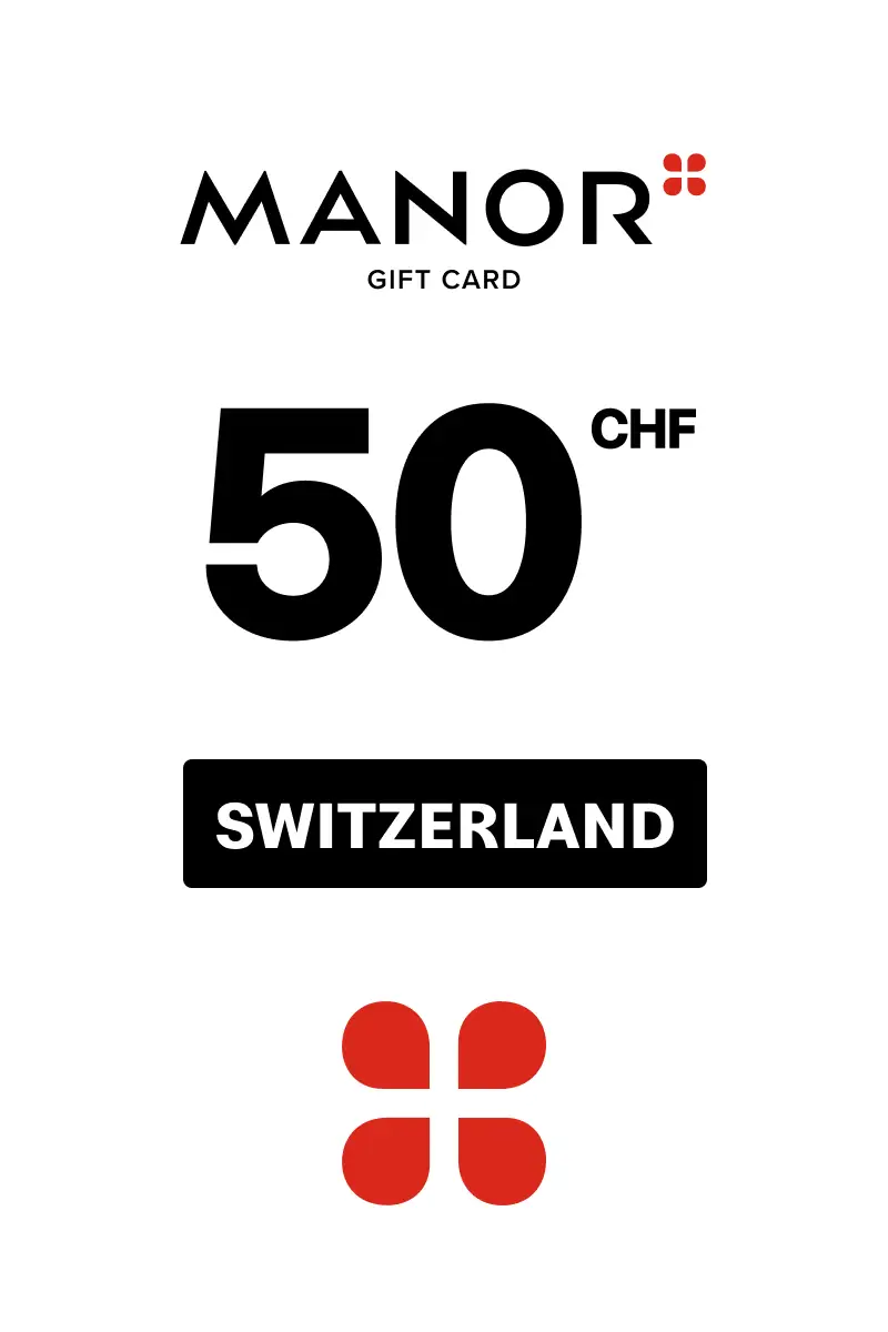 Manor 50 CHF Gift Card (Switzerland) - Digital Key