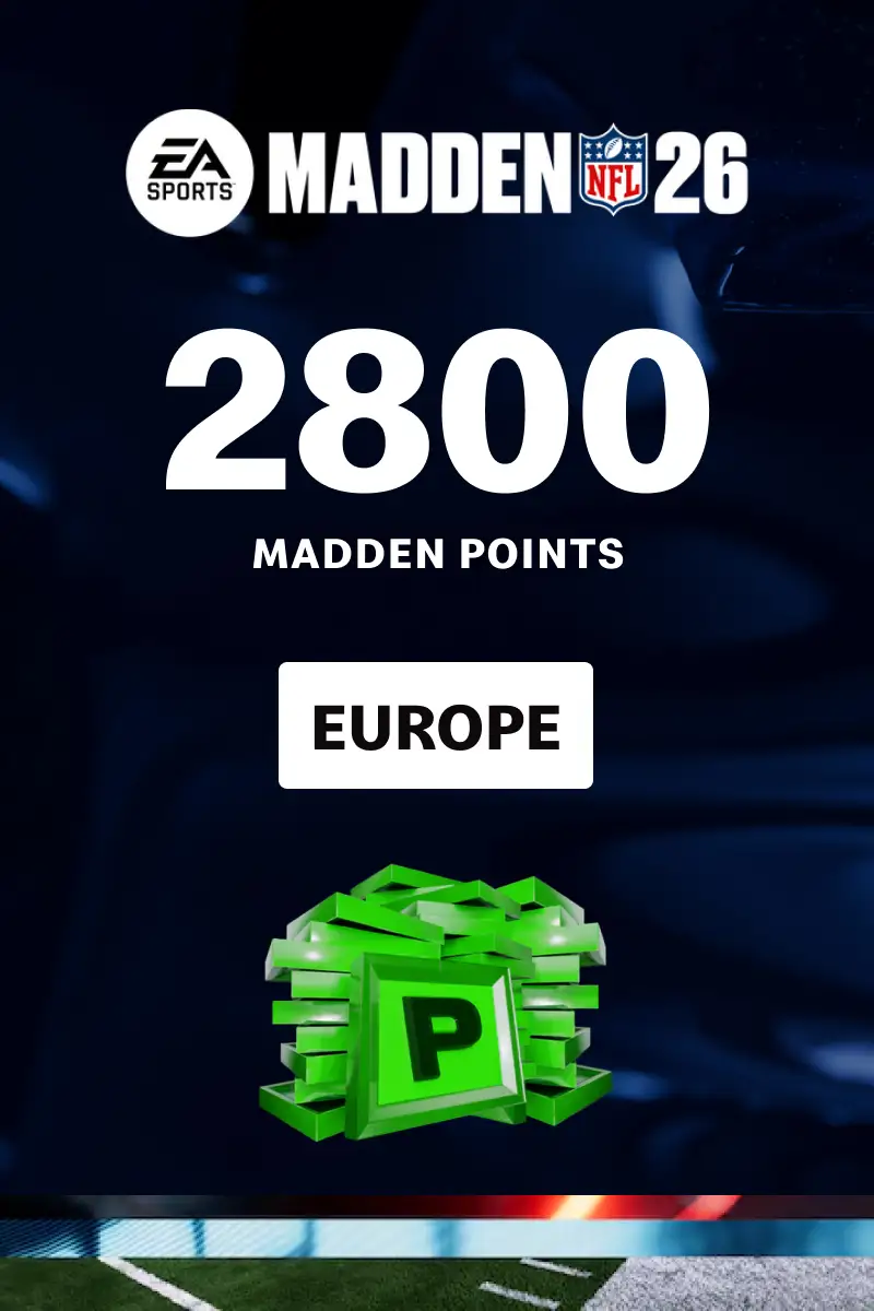 Madden NFL 26 - 2800 Madden Points (Europe) (PC) - EA Play - Digital Key
