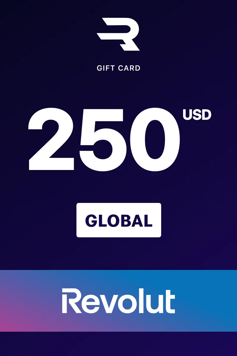Rewarble Revolut 250 USD Gift Card (Global) - Rewarble - Digital Key