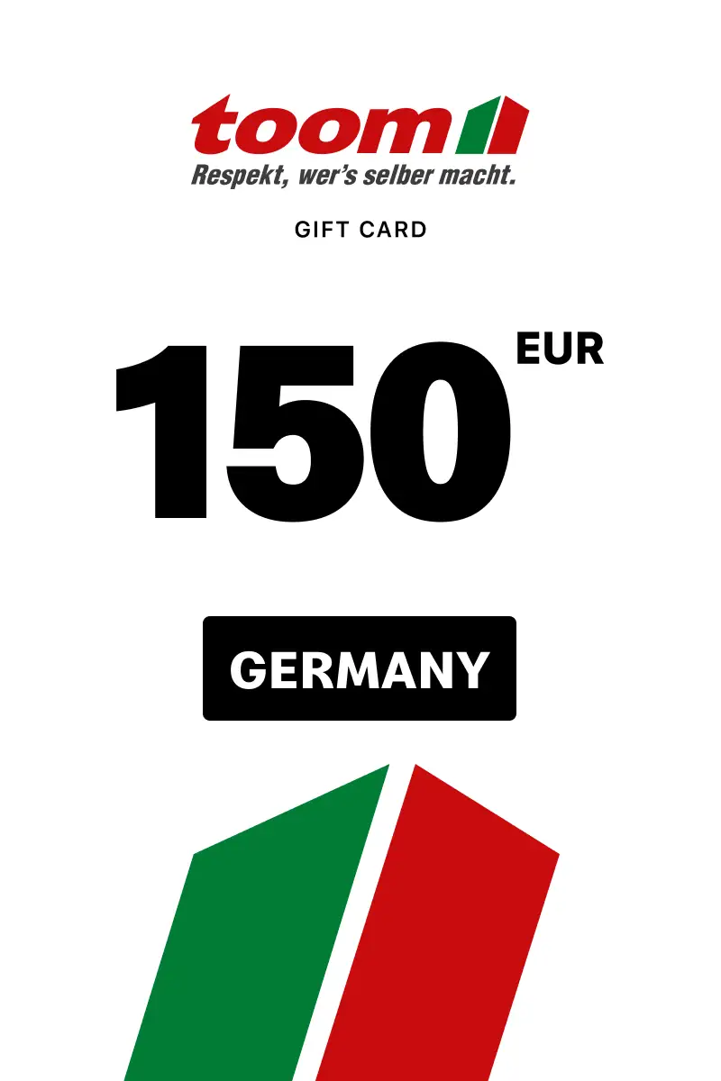 Toom Baumarkt 150 EUR Gift Card (Germany) - Digital Key