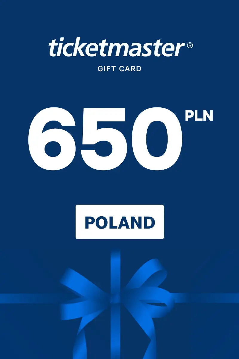 Ticketmaster 650 PLN Gift Card (Poland) - Digital Key