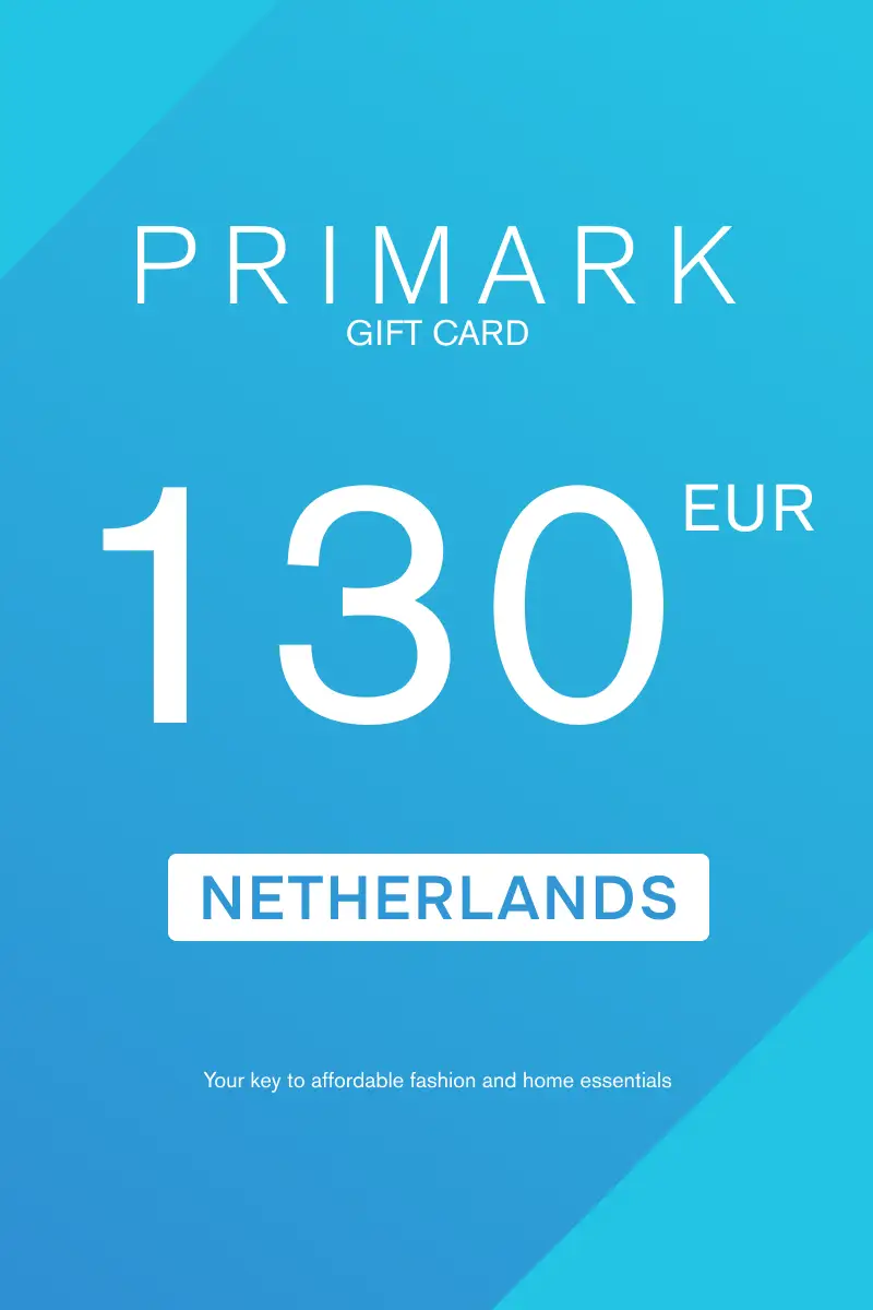 Primark 130 EUR Gift Card (Netherlands) - Digital Key