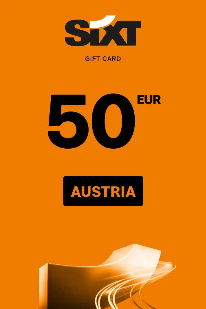 Sixt Rent A Car 50 EUR Gift Card (Austria) - Digital Key