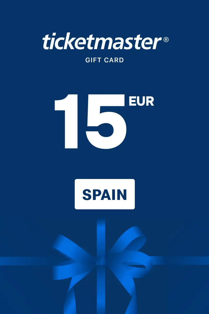 Ticketmaster 15 EUR Gift Card (Spain) - Digital Key