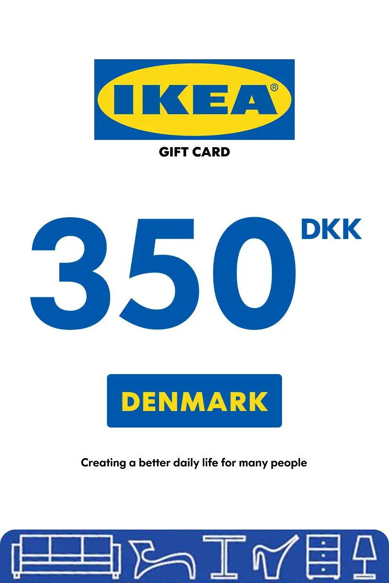 IKEA 350 DKK Gift Card (Denmark) - Digital Key